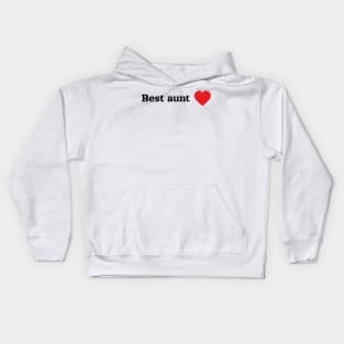 Best aunt Kids Hoodie